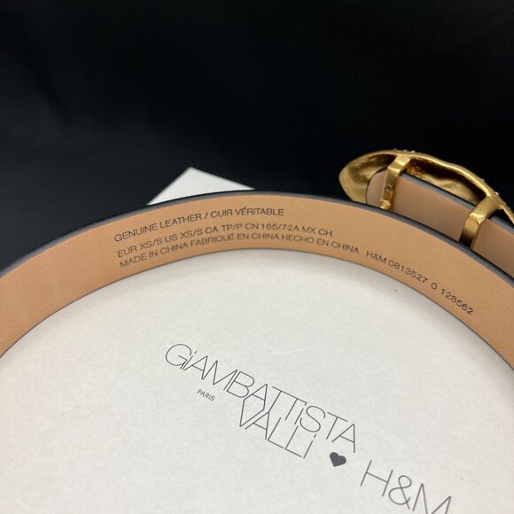 Giambattista Valli x H&M leather Lips Belt - size XS/S - Picture 4 of 8
